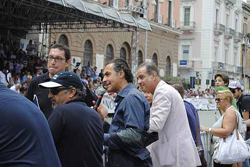 Personaggi - Comico napoletano Antonio Stornaiolo facente parte del famoso duo Toti e Tata, in veste di presentatore per Antenna Sud